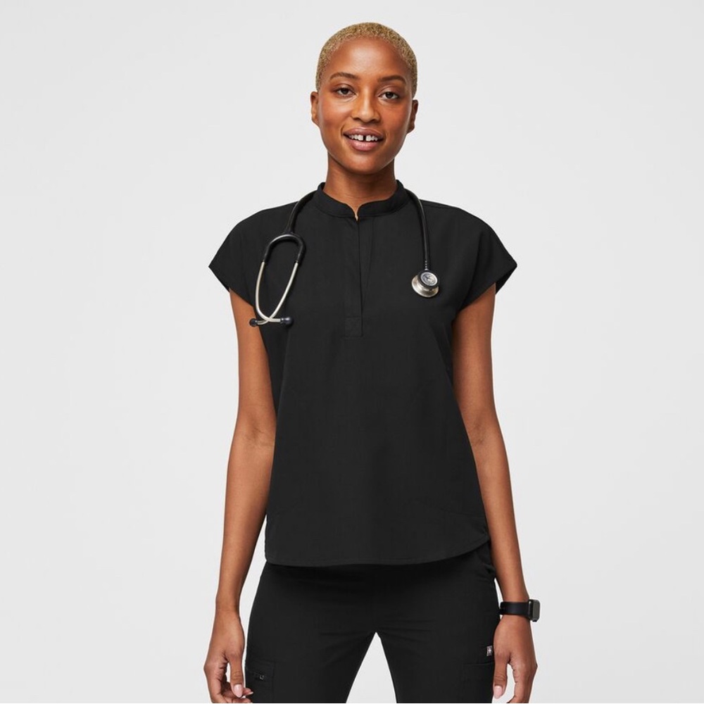 Figs Rafaela Oversized Scrub Top Sz Small